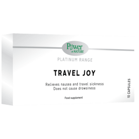 Power Health Travel Joy Συμπλήρωμα Διατροφής που Ανακουφίζει Από τη Ναυτία του Ταξιδιού & δεν Προκαλεί Υπνηλία 10caps